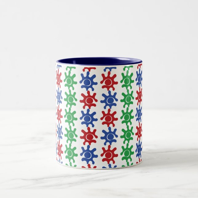 Odd Abstract Pattern Mug (Center)