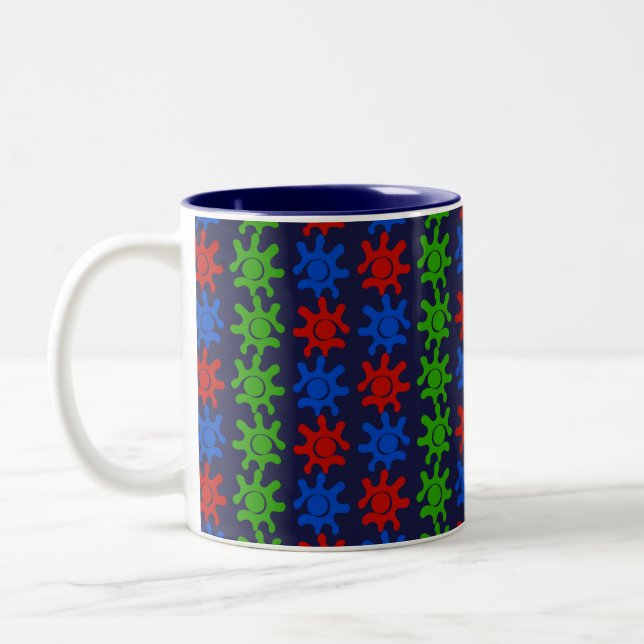 Odd Abstract Pattern Mug (Left)