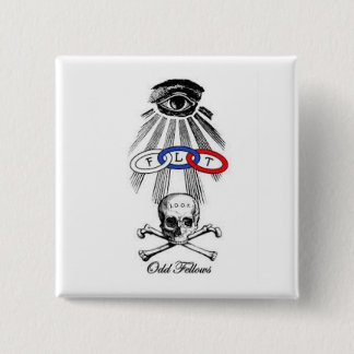 odd fellows 2 inch square button