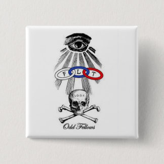 odd fellows 2 inch square button