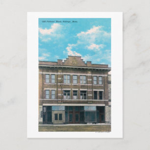 Odd Fellows' Block ViewBillings, MT Postcard