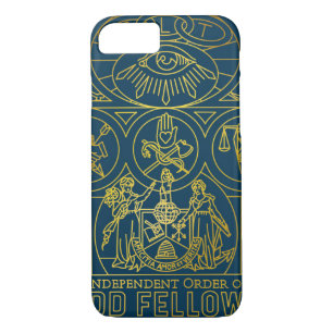 Odd Fellows SGL Mural Monoline Case-Mate iPhone Case