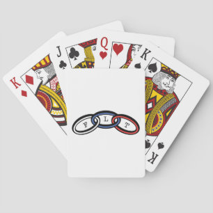 Odd Fellows Symbol Playing Cards