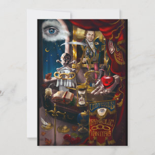 Odd Fellows Symbolic Vanitas Thank You Card