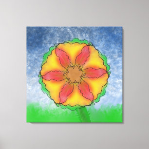 Odd Flower Canvas Print