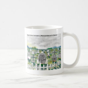 Odd Headstones Funny Cartoon Gifts & Collectibles Coffee Mug