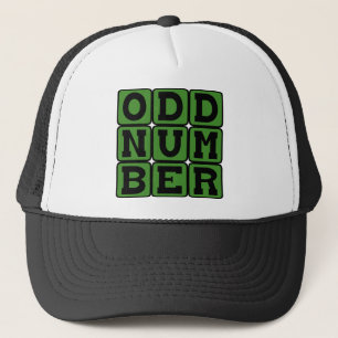 Odd Number, Mathematical Term Trucker Hat