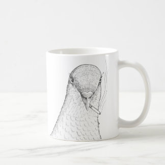 Odd Pigeon Mug (Left-Handed) | Birds with Attitude