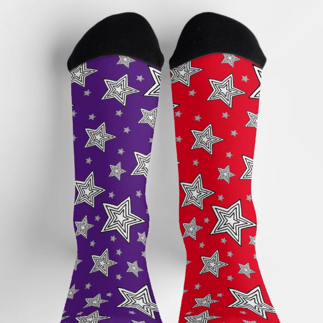 Odd Socks With Stars (Top)