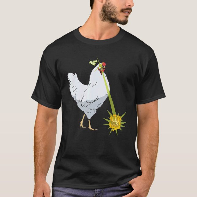 Odd Squad Laser Chicken Shirt (Front)