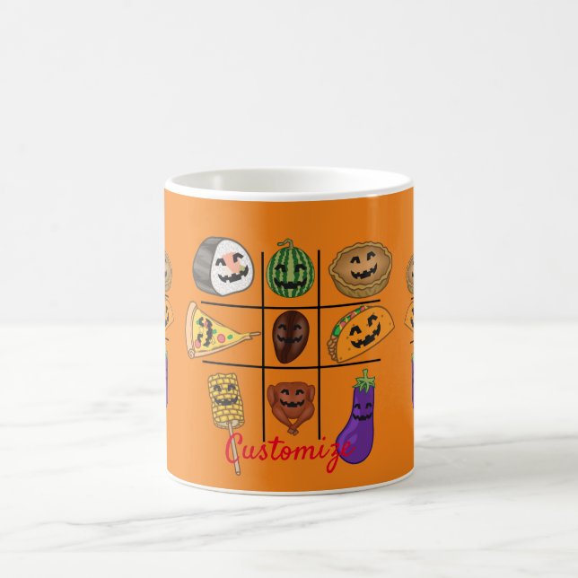 Oddball Jack o'lantern Medley Thunder_Cove  Coffee Mug (Center)