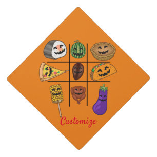 Oddball Jack o'lantern Medley Thunder_Cove Graduation Cap Topper
