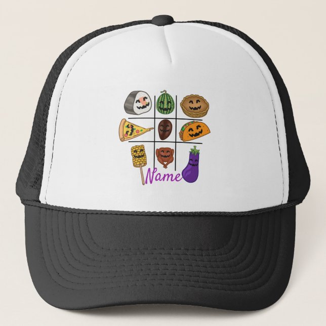 Oddball Jack o'lantern Medley Thunder_Cove Trucker Hat (Front)