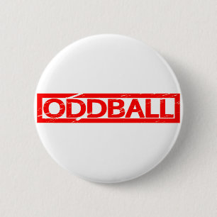 Oddball Stamp 2 Inch Round Button
