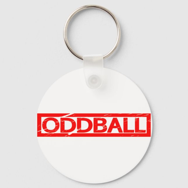 Oddball Stamp Keychain (Front)