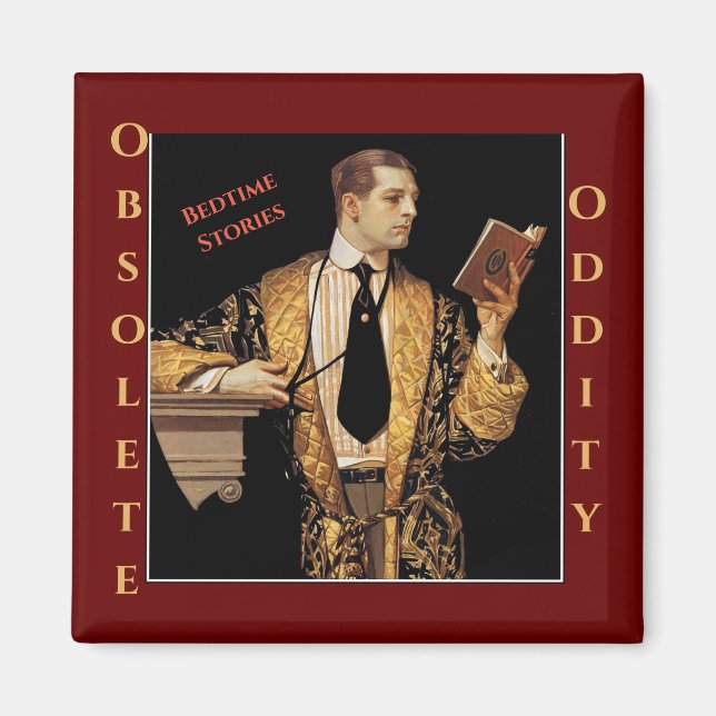 Oddie's Bedtime Stories Magnet (Front)