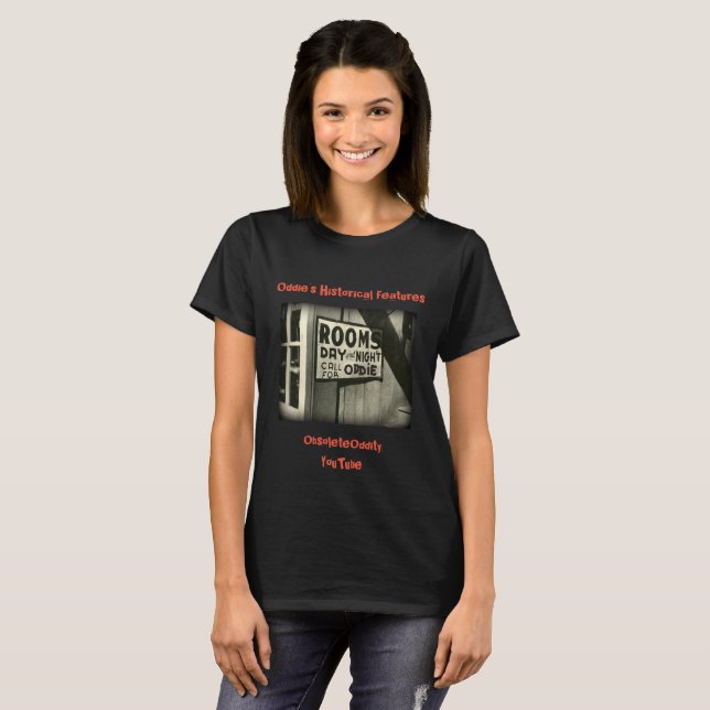 Oddie's Historical Features - Oddie's Rooms T-Shirt (Front Full)