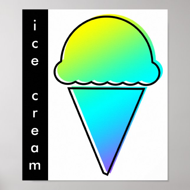 oddRex ice cream Poster (Front)