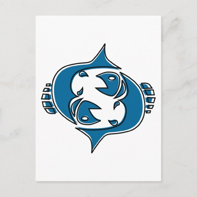 oddRex pisces Postcard (Front)