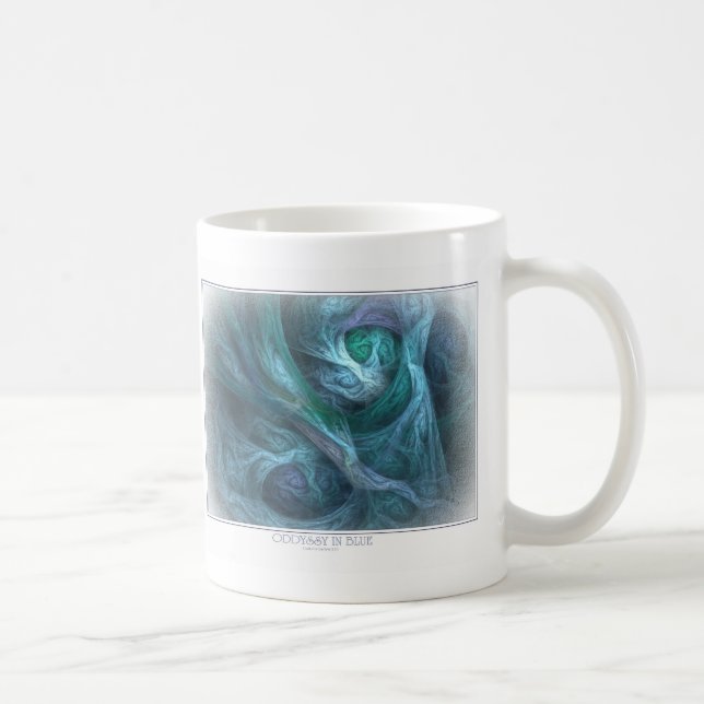 Oddyssy In Blue Mug (Right)