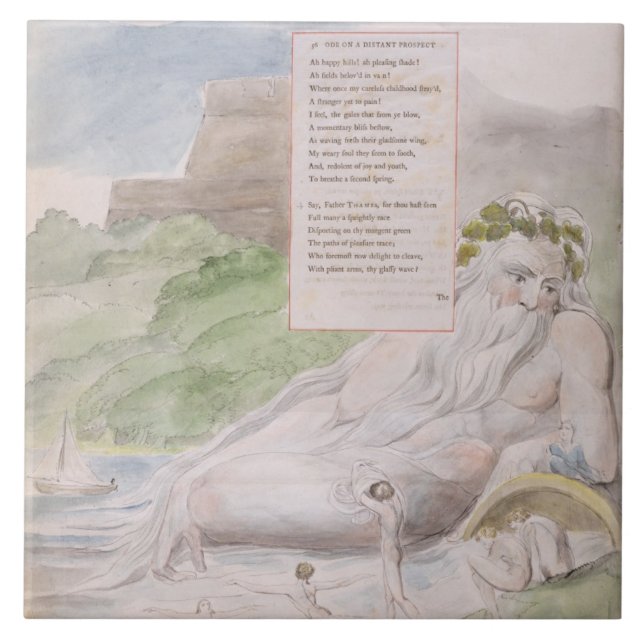 Ode on a Distant Prospect of Eton College, from 'T Tile (Front)