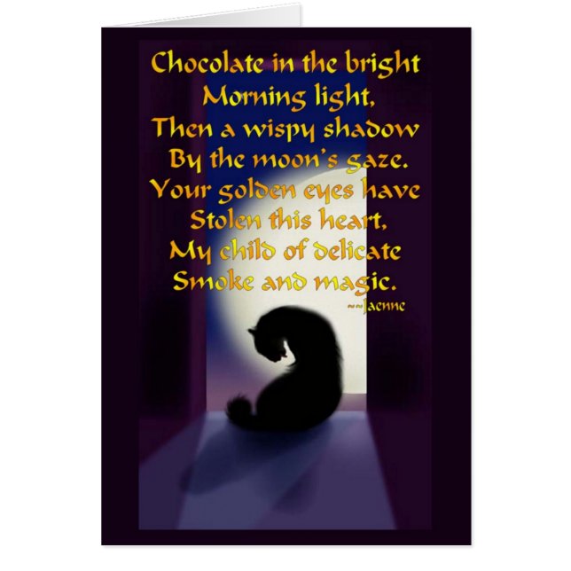 Ode to a Black Cat (Front)