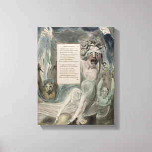 Ode to Adversity, from 'The Poems of Thomas Grey', Canvas Print