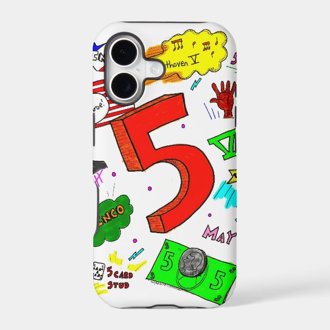 Ode to Five iPhone 5 Case (Back)