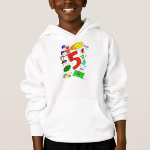 Ode to Five Kids Hooded Sweatshirt