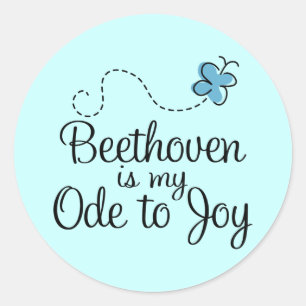 Ode To Joy Sticker Beethoven