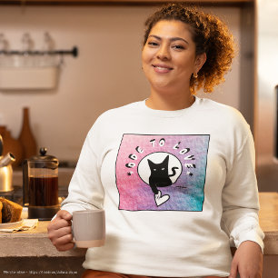 Ode to Love Chat T-Shirt par la poète Adiela Akoo