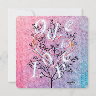 Ode to Love Greeting Card by Poet Adiela Akoo
