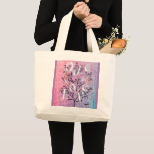 Ode to Love Jumbo Tote Designed by Adiela Akoo