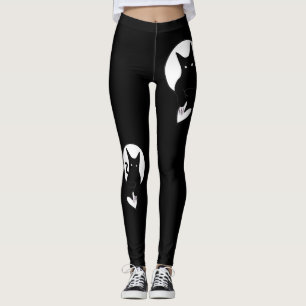 Ode to Love Leggings de chat par Adiela Akoo