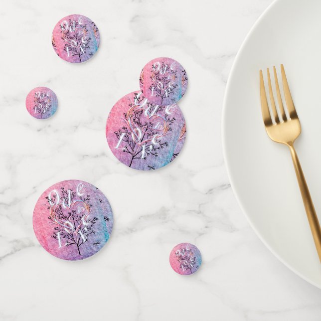 Ode to Love Table Confetti (Group)