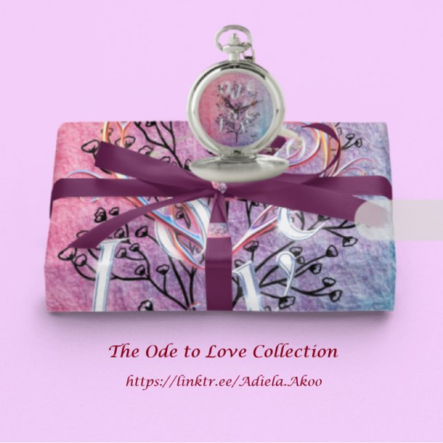 Ode to Love Wrapping Paper by Poet Adiela Akoo (Creator Uploaded)