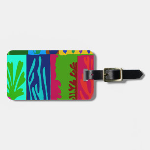 Ode to Matisse Collage Luggage Tag