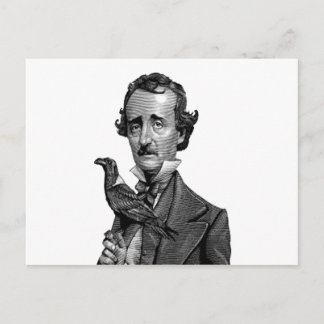 ODE TO POE POSTCARD