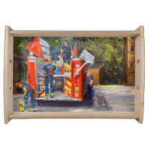 Ode to Station Seven serving tray