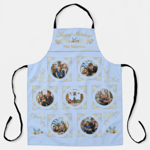 Ode to The Nutcracker 6-Photo Blue Tile Lg Apron