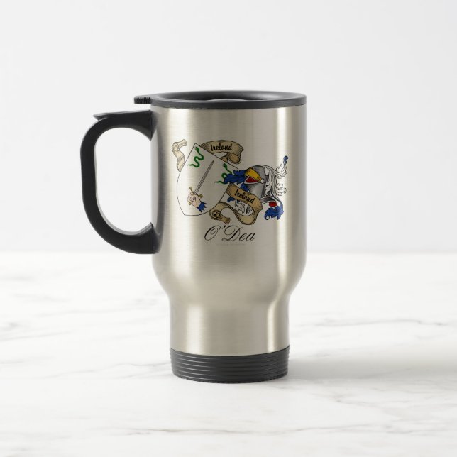 O'Dea Crest Travel Mug (Left)
