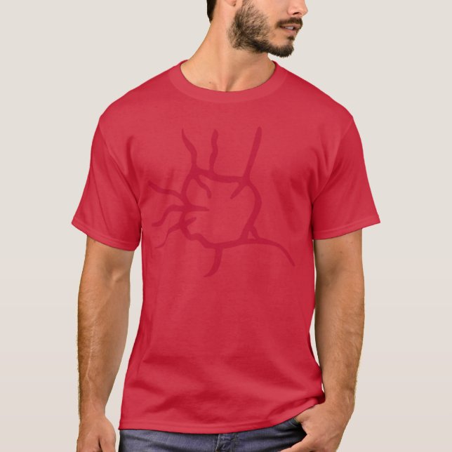 Odegra raspberry tee (Front)