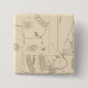 Odell, Millsfield, Dummer, Cambridge 2 Inch Square Button