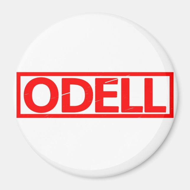 Odell Stamp Magnet (Front)