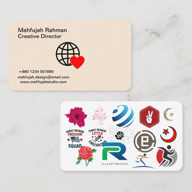 odern Business Cards | Premium Creative Branding (Front/Back)