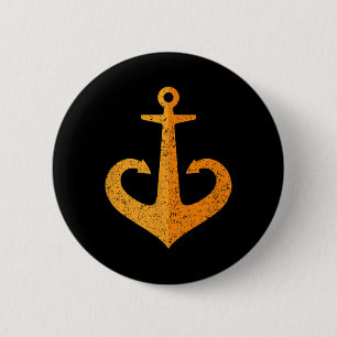 Odesa Odessa Anchor Emblem Symbol Ukraine Ukr 2 Inch Round Button
