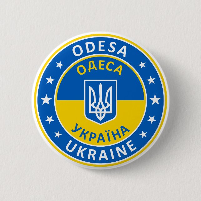 Odesa Ukraine 2 Inch Round Button (Front)