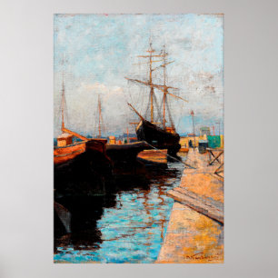 Odessa Port by Vassily Kandinsky Poster