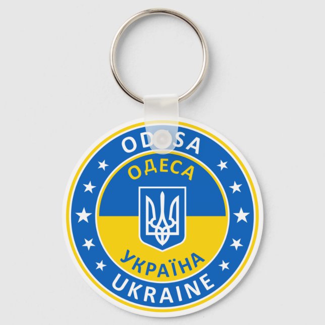 Odessa Ukraine Keychain (Front)