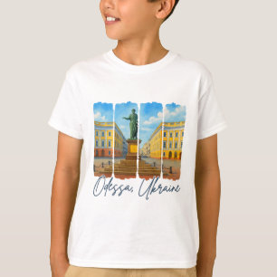 Odessa Ukraine Traveling Trip Brushstroke Odessa S T-Shirt
